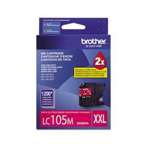 Original Brother LC105M XXL Magenta ink cartridge - Super High Yield