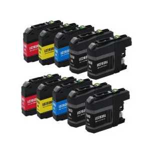 Compatible Brother LC203 XL ink cartridges - High Yield - 10 pack