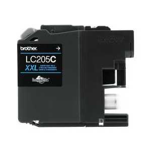 Original Brother LC205C XXL Cyan ink cartridge - Super High Yield