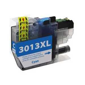 Compatible Brother LC3013C XL Cyan ink cartridge - High Yield