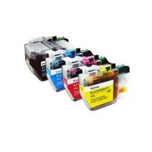 Compatible Brother LC3019 XXL ink cartridges - Super High Yield - 4 pack