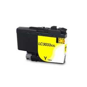 Compatible Brother LC3033Y XXL Yellow ink cartridge - Super High Yield