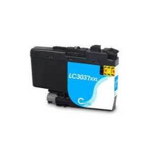 Compatible Brother LC3037C XXL Cyan ink cartridge - Super High Yield