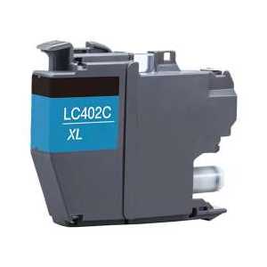 Compatible Brother LC402C XL Cyan ink cartridge - High Yield