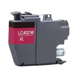 Compatible Brother LC402M XL Magenta ink cartridge - High Yield