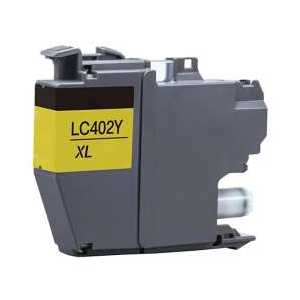 Compatible Brother LC402Y XL Yellow ink cartridge - High Yield