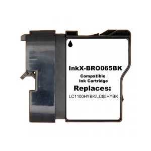 Compatible Brother LC65HYBK Black ink cartridge - High Yield