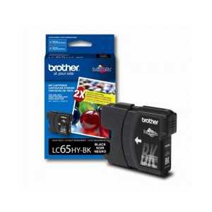 Original Brother LC65HYBK Black ink cartridge - High Yield