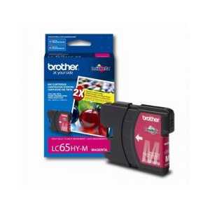 Original Brother LC65HYM Magenta ink cartridge - High Yield