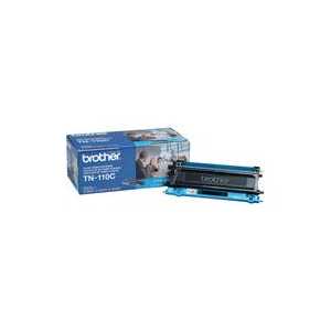 Original Brother TN110C Cyan toner cartridge, 1500 pages