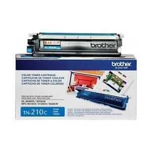 Original Brother TN210C Cyan toner cartridge, 1400 pages