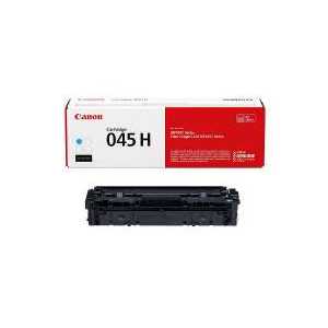 Original Canon 045H Cyan toner cartridge, 1245C001AA, High Yield, 2200 pages