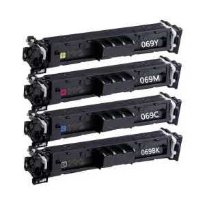 Compatible Canon 069 toner cartridges - 4 pack