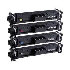 Compatible Canon 069H toner cartridges - High Yield - 4 pack