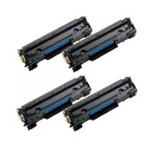 Compatible Canon 125 toner cartridges - 4 pack