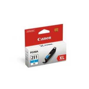 Original Canon CLI-251C XL Cyan ink cartridge, 6449B001 - High Yield