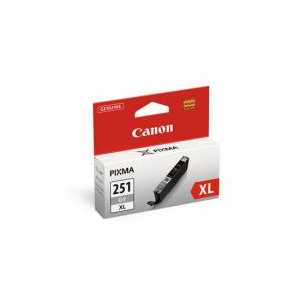 Original Canon CLI-251GY XL Gray ink cartridge, 6452B001 - High Yield