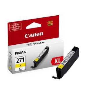 Original Canon CLI-271C XL Yellow ink cartridge, 0339C001 - High Yield