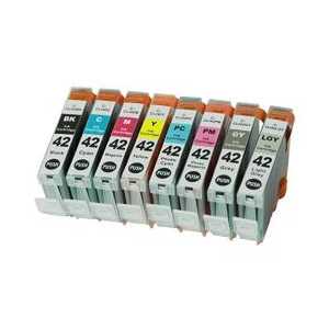 Compatible Canon CLI-42 ink cartridges - 8 pack