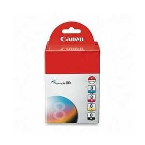 Original Canon CLI-8 ink cartridges, 0620B010 - 4 pack