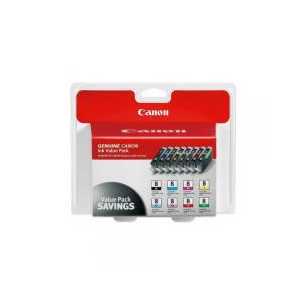 Original Canon CLI-8 ink cartridges, 0620B015 - 8 pack