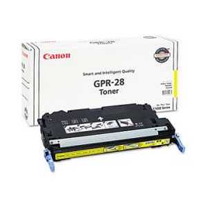 Original Canon GPR-28 Yellow toner cartridge, 1657B004AA, 6000 pages