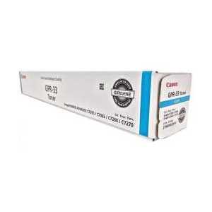 Original Canon GPR-33 Cyan toner cartridge, 2796B003AA, 52000 pages