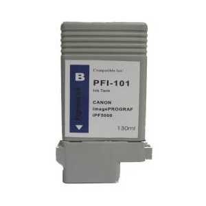 Compatible Canon PFI-101B Blue ink cartridge