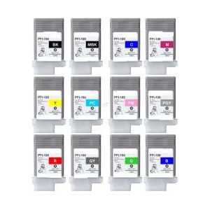 Compatible Canon PFI-106 ink cartridges - 12 pack