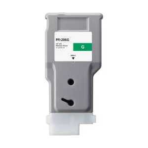 Compatible Canon PFI-206G Green ink cartridge