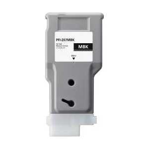 Compatible Canon PFI-207MBK Matte Black ink cartridge