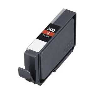 Compatible Canon PFI-300R Red ink cartridge