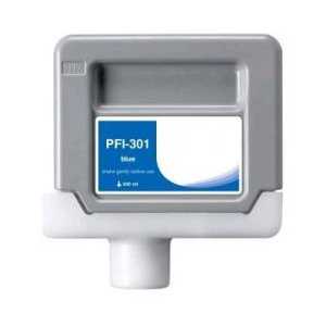 Compatible Canon PFI-301B Blue ink cartridge