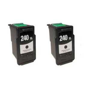 Remanufactured Canon PG-240XL ink cartridges - High Yield - 2 pack