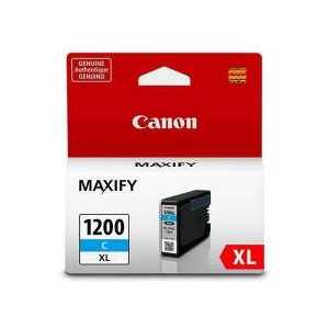 Original Canon PGI-1200C XL Cyan ink cartridge, 9196B001 - High Yield