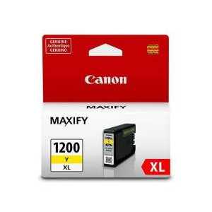 Original Canon PGI-1200Y XL Yellow ink cartridge, 9198B001 - High Yield