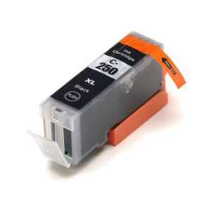 Compatible Canon PGI-250 XL Black ink cartridge - High Yield