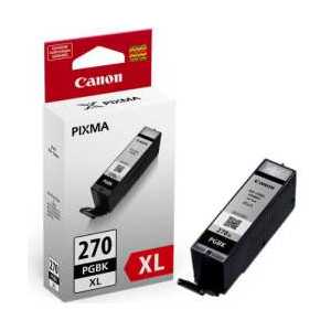 Original Canon PGI-270 XL Pigment Black ink cartridge, 0319C001 - High Yield