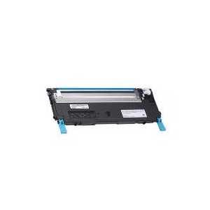 Compatible Dell 1230, 1235 Cyan toner cartridge, 330-3015, J069K, C815K, 1000 pages