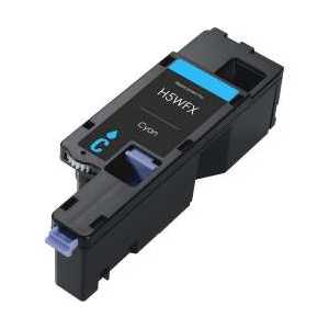 Compatible Dell E525 Cyan toner cartridge, VR3NV, 593-BBJU, 1400 pages