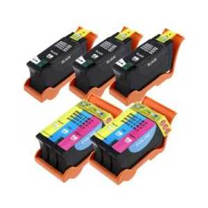 Compatible Dell Series 24 ink cartridges - High Yield - 5 pack