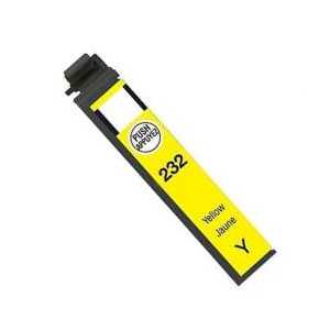 Remanufactured Epson 232 Yellow ink cartridge, T232420