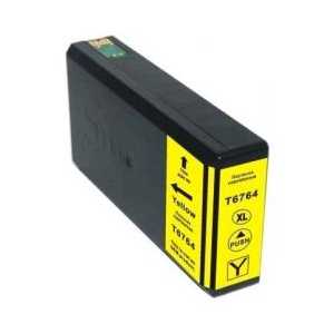 Remanufactured Epson 676XL Yellow ink cartridge, T676XL420 - High Capacity