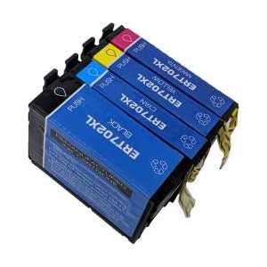 Remanufactured Epson 702XL ink cartridges - High Capacity - 4 pack