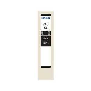 Remanufactured Epson 748XL Black ink cartridge, T748XL120 - High Capacity