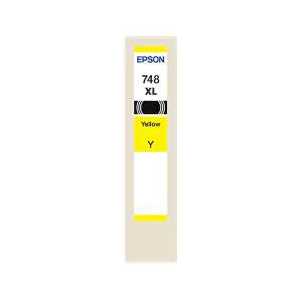 Remanufactured Epson 748XL Yellow ink cartridge, T748XL420 - High Capacity