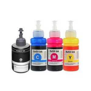 Compatible Epson 774, 664 ink bottles - 4 pack