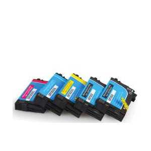 Remanufactured Epson 802 ink cartridges - 5 pack