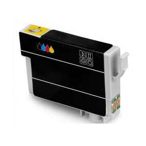 Remanufactured Epson 812XL Black ink cartridge, T812XL120 - High Capacity