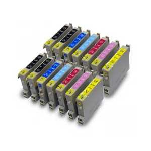 Remanufactured Epson 48 ink cartridges - 14 pack